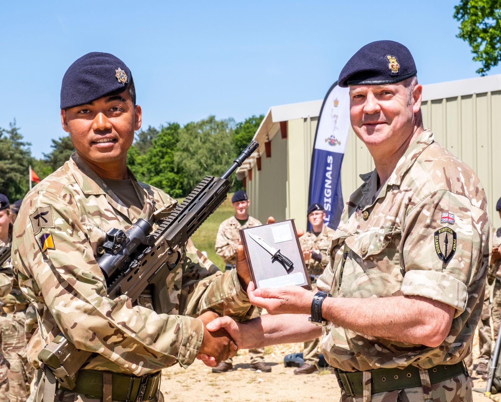 British Army Ops Shooting Competition Supply of Plaques