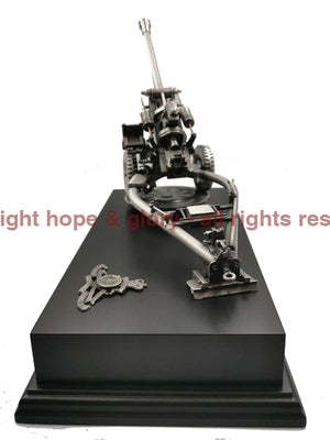 105 LIGHT GUN Pewter Statue