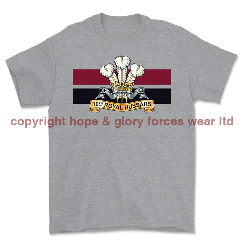 10th Royal Hussars Printed T-Shirt