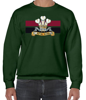 10th Royal Hussars Front Printed Sweater