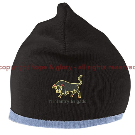 Beanie Hat - 11th Infantry Brigade Embroidered Beanie Hat