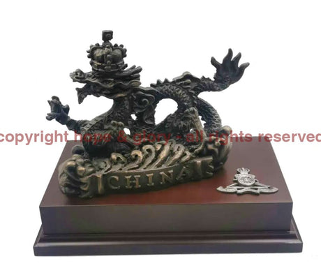 129 Dragon Battery Royal Artillery Cold Cast Bronze Sculpture