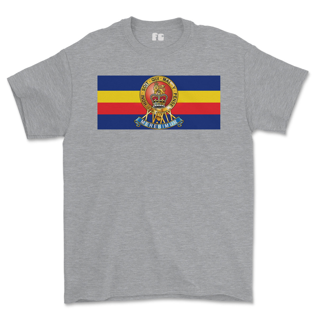 15th 19th King's Royal Hussars Printed T-Shirt