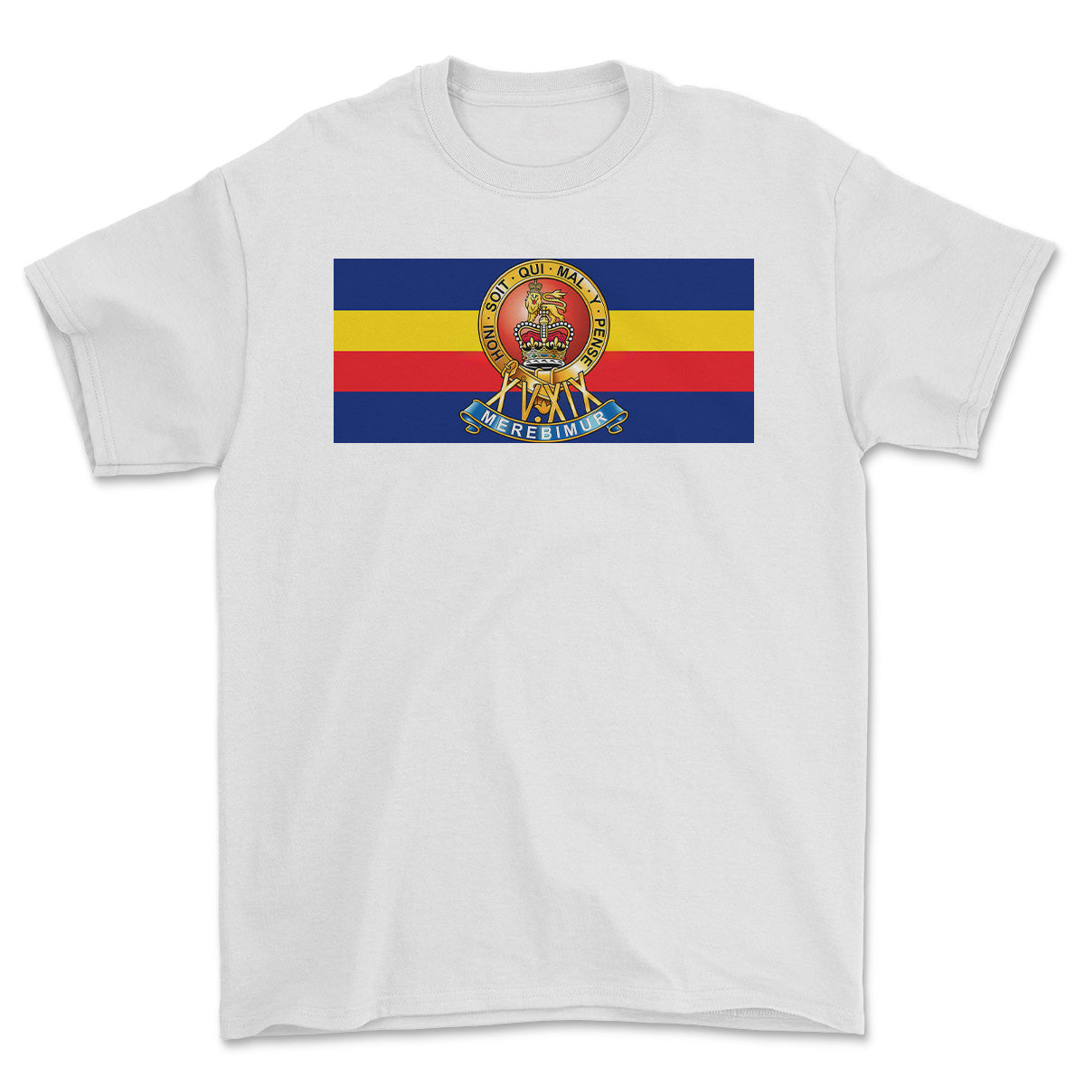 15th 19th King's Royal Hussars Printed T-Shirt