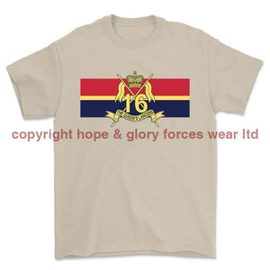 16th-5th The Queen's Royal Lancers Printed T-Shirt