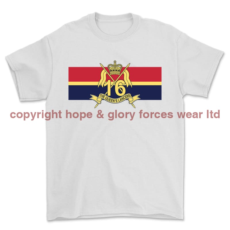 16th-5th The Queen's Royal Lancers Printed T-Shirt