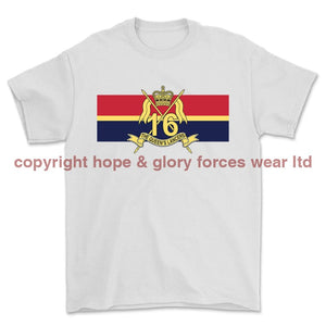 16th-5th The Queen's Royal Lancers Printed T-Shirt