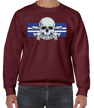 17th-21st Queen's Royal Lancers Front Printed Sweater