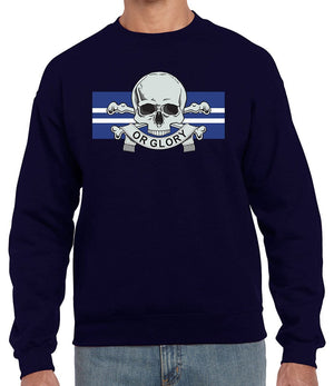 17th-21st Queen's Royal Lancers Front Printed Sweater