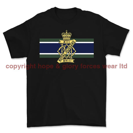 18th Royal Hussars Printed T-Shirt