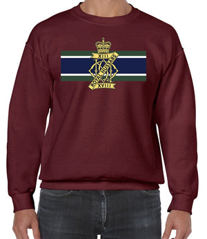 18th Royal Hussars Front Printed Sweater