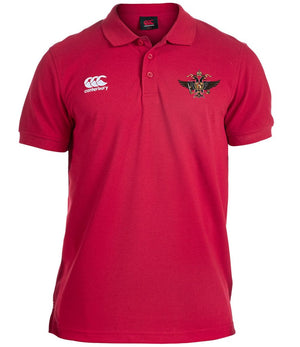 1st The Queen's Dragoon Guards Canterbury Pique Polo Shirt