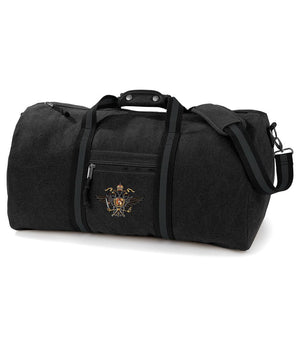 1st The Queen's Dragoon Guards Vintage Canvas Holdall