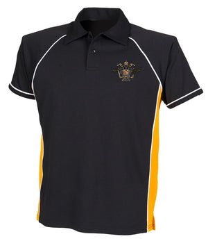 1st The Queen's Dragoon Guards Unisex Performance Polo Shirt