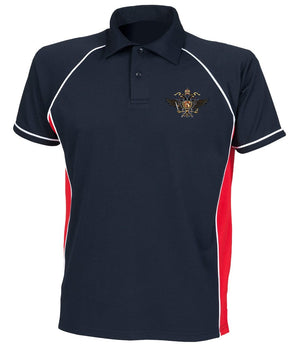 1st The Queen's Dragoon Guards Unisex Performance Polo Shirt