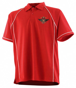 1st The Queen's Dragoon Guards Unisex Performance Polo Shirt