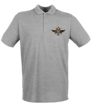 1st The Queen's Dragoon Guards Embroidered Pique Polo Shirt