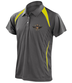 1st The Queen's Dragoon Guards Unisex Sports Polo Shirt