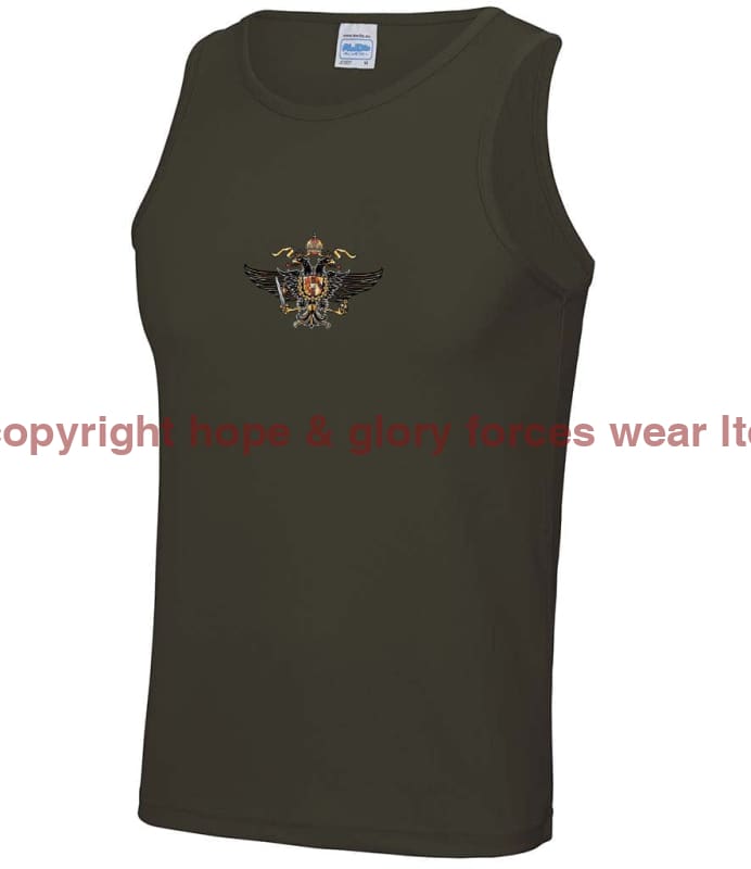 1st The Queen's Dragoon Guards Embroidered Sports Vest