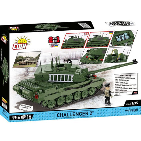 Challenger 2 Model Brick Tank