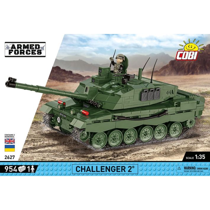 Challenger 2 Model Brick Tank