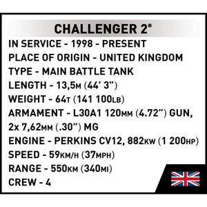 Challenger 2 Model Brick Tank