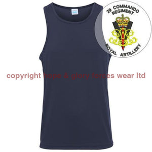 T-Shirts - 29 Commando Royal Artillery Embroidered Sports Vest