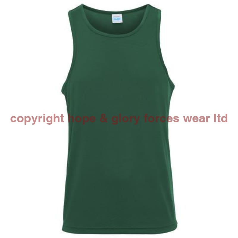 T-Shirts - 40 Commando Embroidered Sports Vest