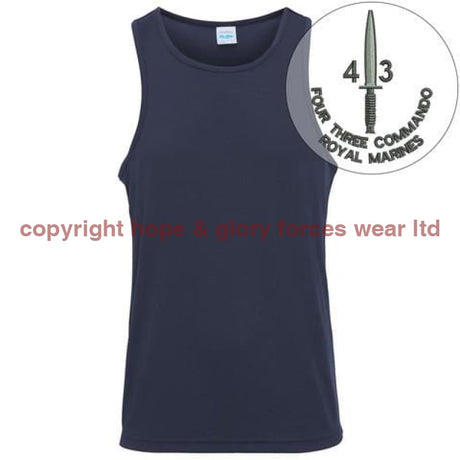 T-Shirts - 43 Commando Embroidered Vest