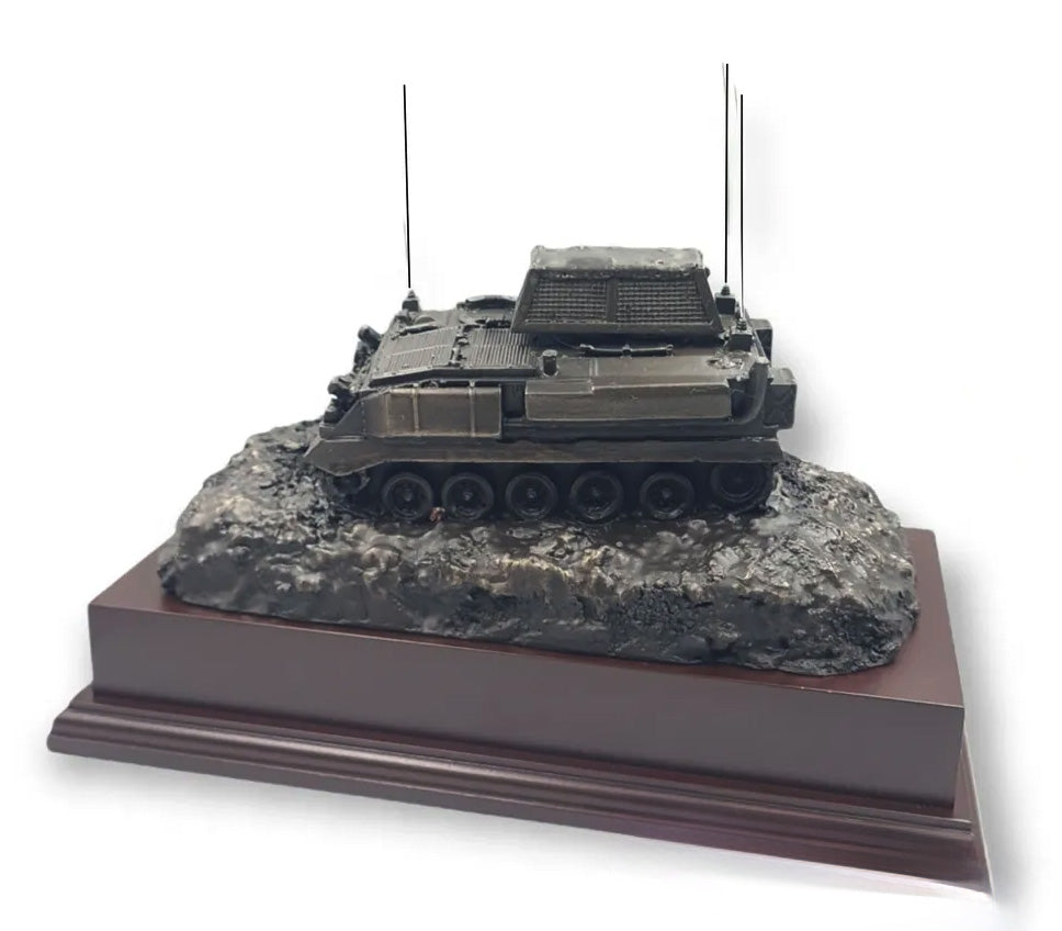 436 Bulldog Command and Control APC in Cold Cast Bronze