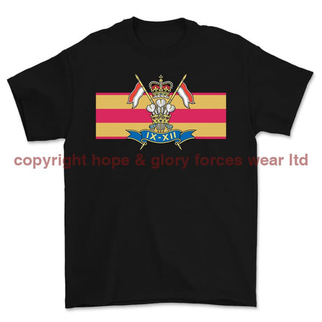 9th-12th Royal Lancers Printed T-Shirt