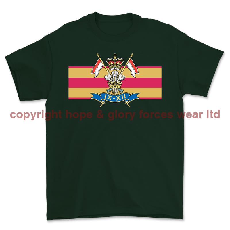 9th-12th Royal Lancers Printed T-Shirt