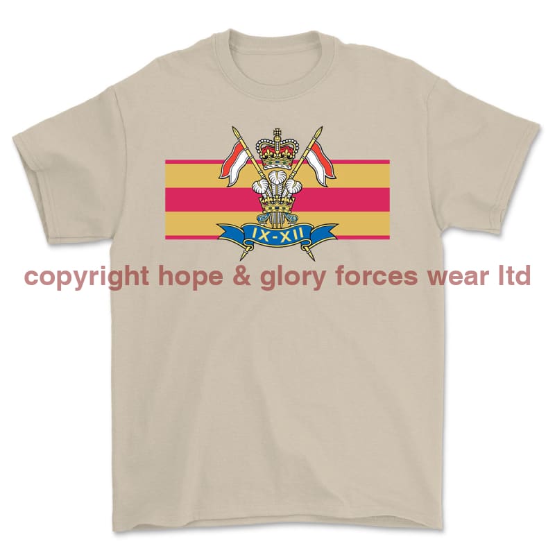 9th-12th Royal Lancers Printed T-Shirt