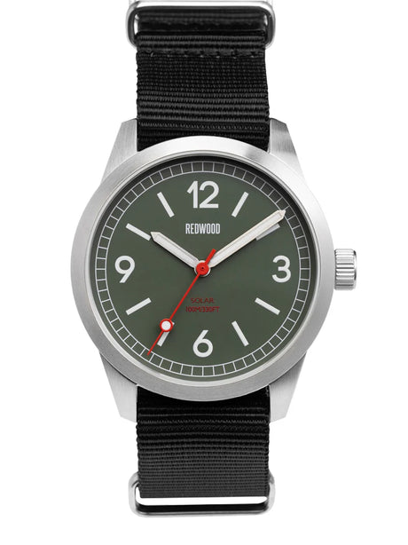 The V3 Military Ops Olive Field Watch (Solar)