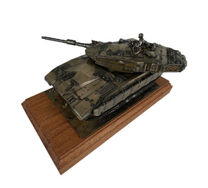 IDF Merkava Mk3 MBT Cold Cast Bronze Resin Presentation