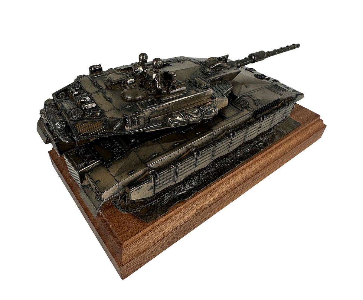 IDF Merkava Mk3 MBT Cold Cast Bronze Resin Presentation