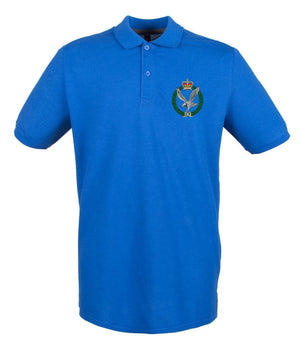 Army Air Corps Embroidered Pique Polo Shirt