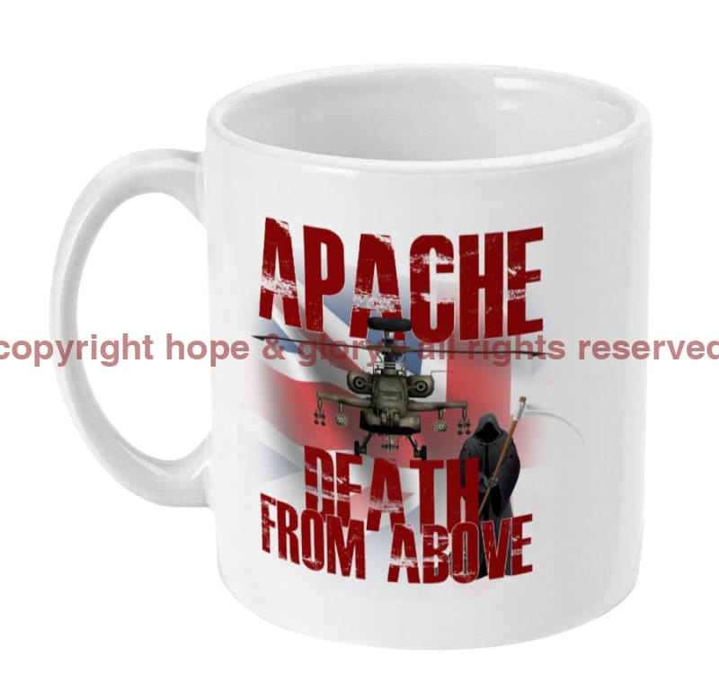 APACHE DEATH FROM ABOVE Ceramic Mug