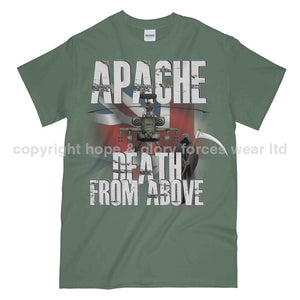 Apache Death From Above Printed T-Shirt