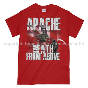 Apache Death From Above Printed T-Shirt