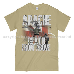 Apache Death From Above Printed T-Shirt