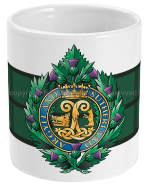 Argyll And Sutherland Highlanders Ceramic Mug