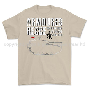 Armoured Recce Doing In Front of Everyone Printed T-Shirt