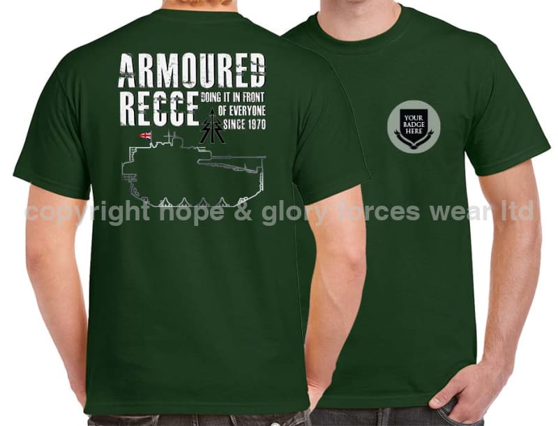 Armoured Recce Doing It In Front of Everyone Double Print T-Shirt