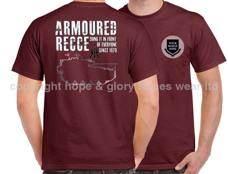 Armoured Recce Doing It In Front of Everyone Double Print T-Shirt