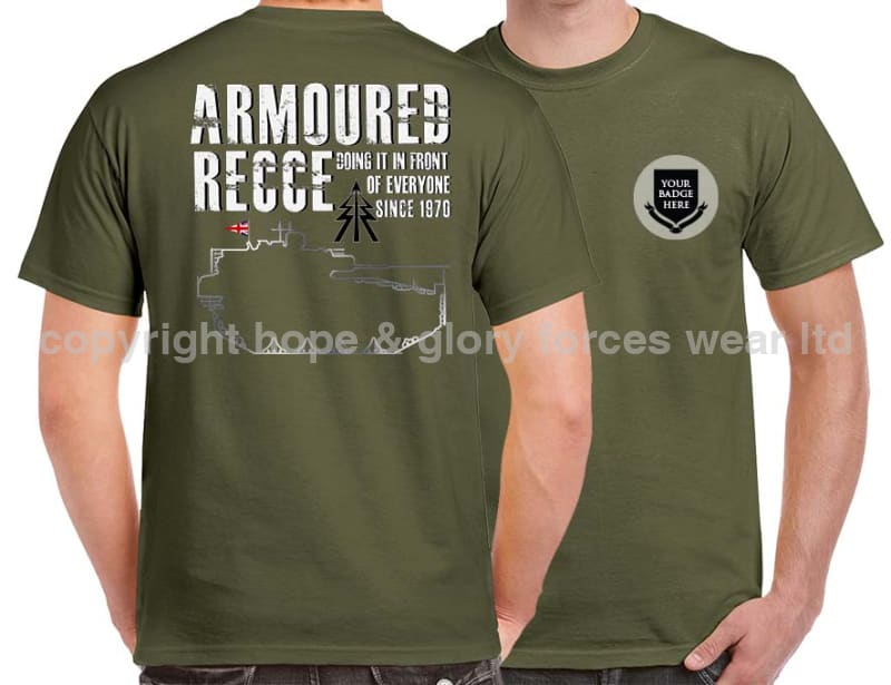 Armoured Recce Doing It In Front of Everyone Double Print T-Shirt