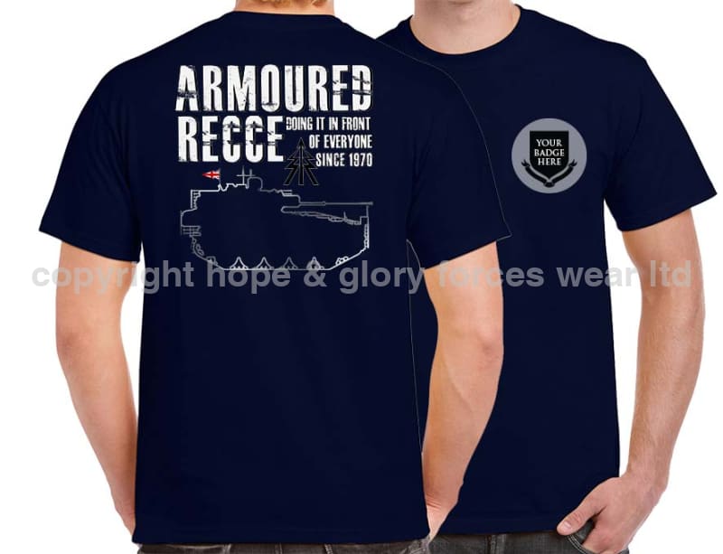 Armoured Recce Doing It In Front of Everyone Double Print T-Shirt