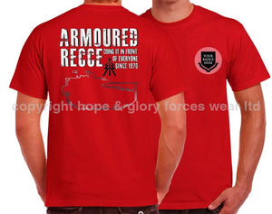 Armoured Recce Doing It In Front of Everyone Double Print T-Shirt