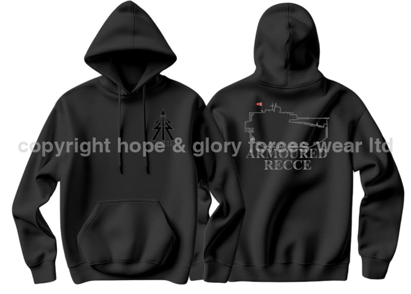 Armoured Recce Double Side Printed Hoodie