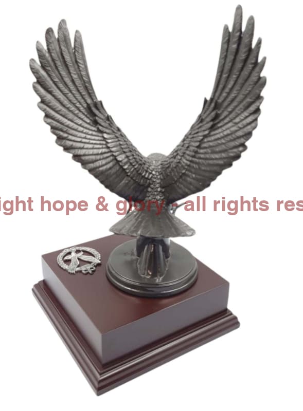 Army Air Corps Eagle Cold Cast Bronze Sculpture